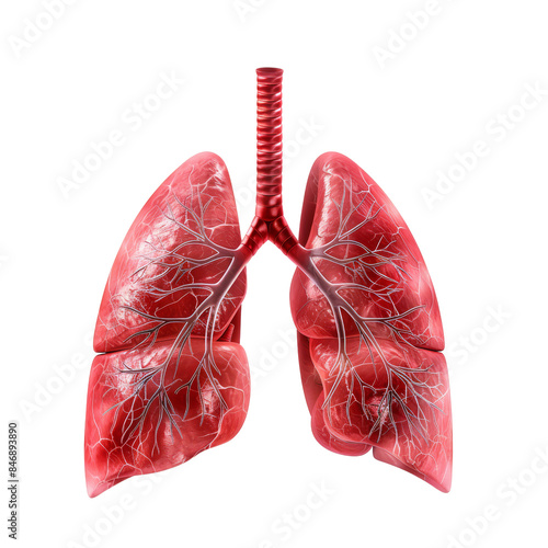 Wallpaper Mural 3d of human lungs, isolated on transparent png background	
 Torontodigital.ca