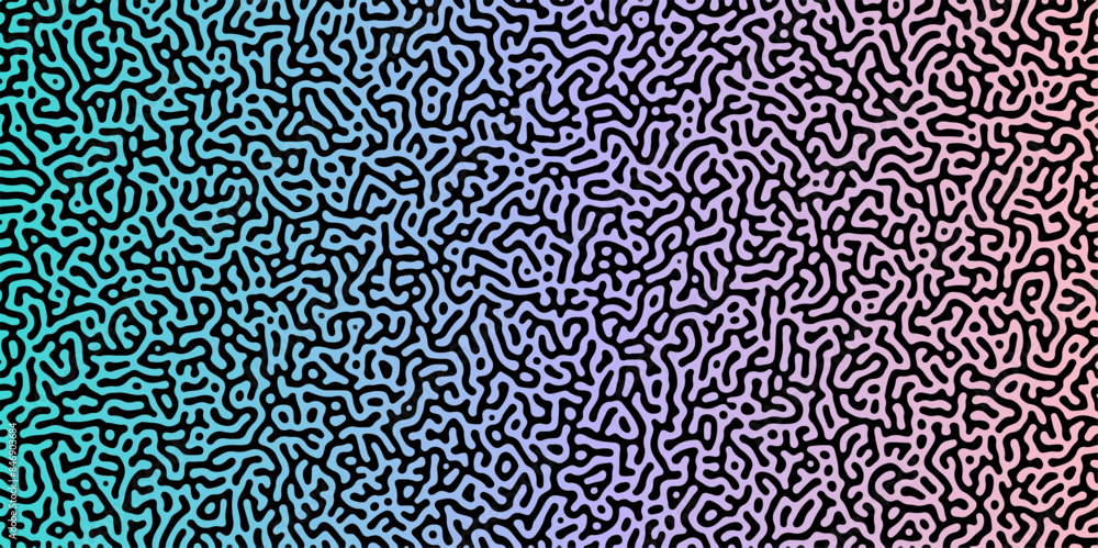 Abstract truing organic wallpaper Turing reaction diffusion monochrome seamless pattern with chaotic motion. Generative algorithm psychedelic background. Reaction-diffusion or truing pattern formation Abstract truing organic wallpaper Turing reaction diffusion monochrome seamless pattern with chaotic motion. Generative algorithm psychedelic background. Reaction-diffusion or truing pattern formation