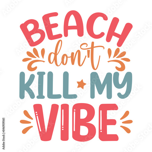 Summer Beach Vector Illustration set, summer svg