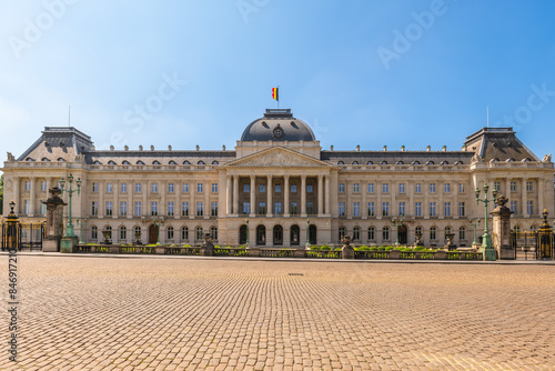 Royal Palace of Brussels, Palais royal de Bruxelles, located in Brussels, Belgium