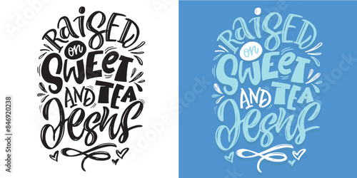 Funny hand drawn doodle lettering quote. Lettering pring for t-shirt, mug, shopper, clothes
100% vector image hand drawn