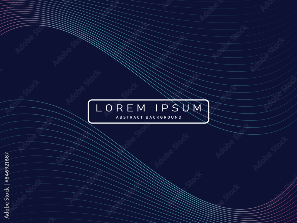 Abstract shining wave lines on blue background. Dynamic wave pattern. Modern wavy lines. Futuristic technology concept, for banners, posters, brochures, flyers, certificates, websites, etc. Abstract shining wave lines on blue background. Dynamic wave pattern. Modern wavy lines. Futuristic technology concept, for banners, posters, brochures, flyers, certificates, websites, etc.