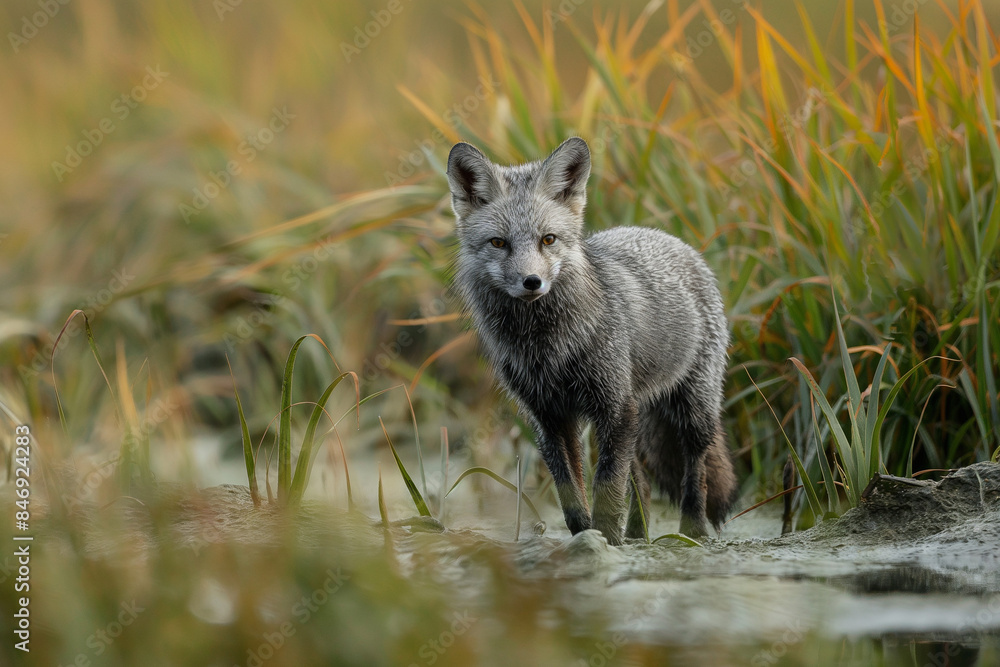 Fototapeta premium fox in the wild