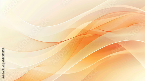 Orange and Beige gradient background. PowerPoint and Business background