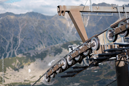 Ski Pass Chairlift Cable Car Mechanical Pulley