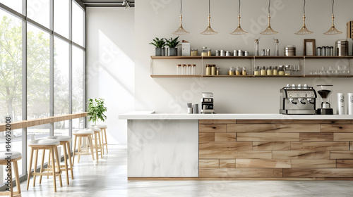 coffee shop interior coffee bar counter bar coffee machine