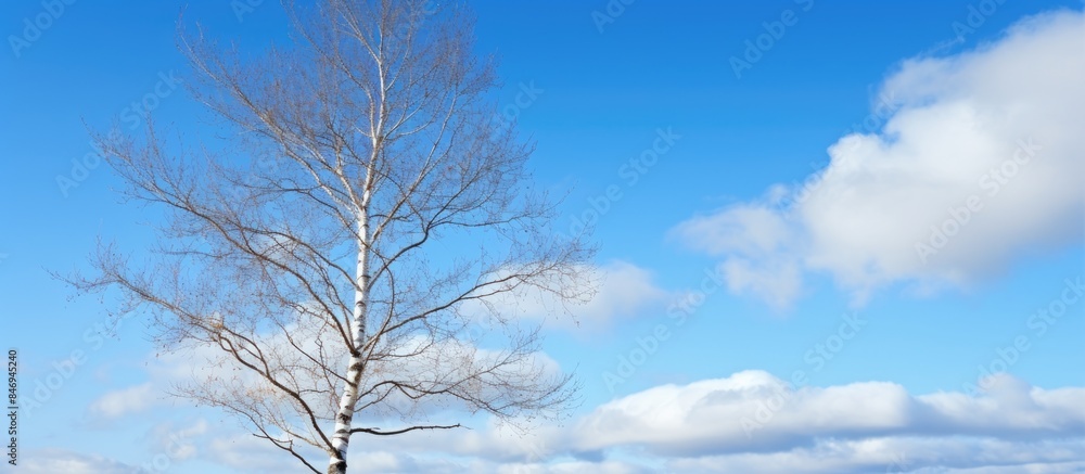Giraffes peacefully grazing in a lush field with a lone tree and a rustic bench nearby. with copy space image. Place for adding text or design Giraffes peacefully grazing in a lush field with a lone tree and a rustic bench nearby. with copy space image. Place for adding text or design