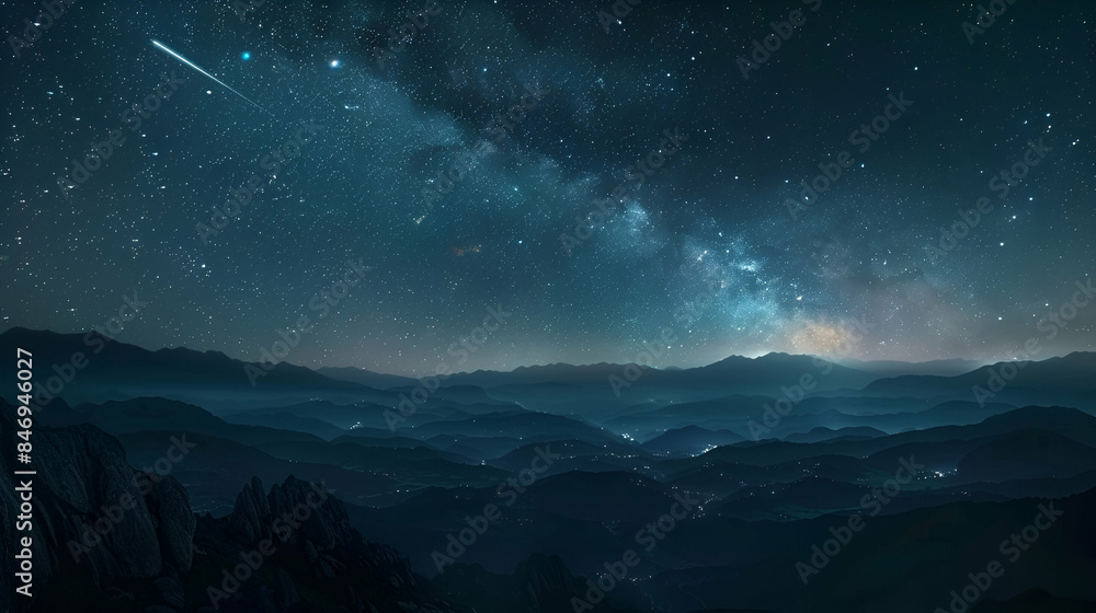 Fototapeta premium starry night sky