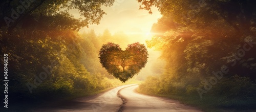 Heart-shaped tree beautiful...