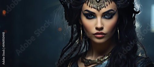 Portrait of a woman wearing...