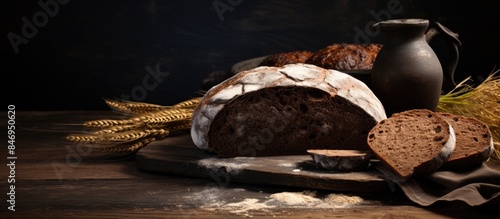 Close-up of a loaf of bread...