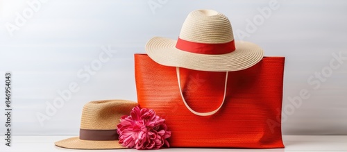 Brightly colored shopping b...