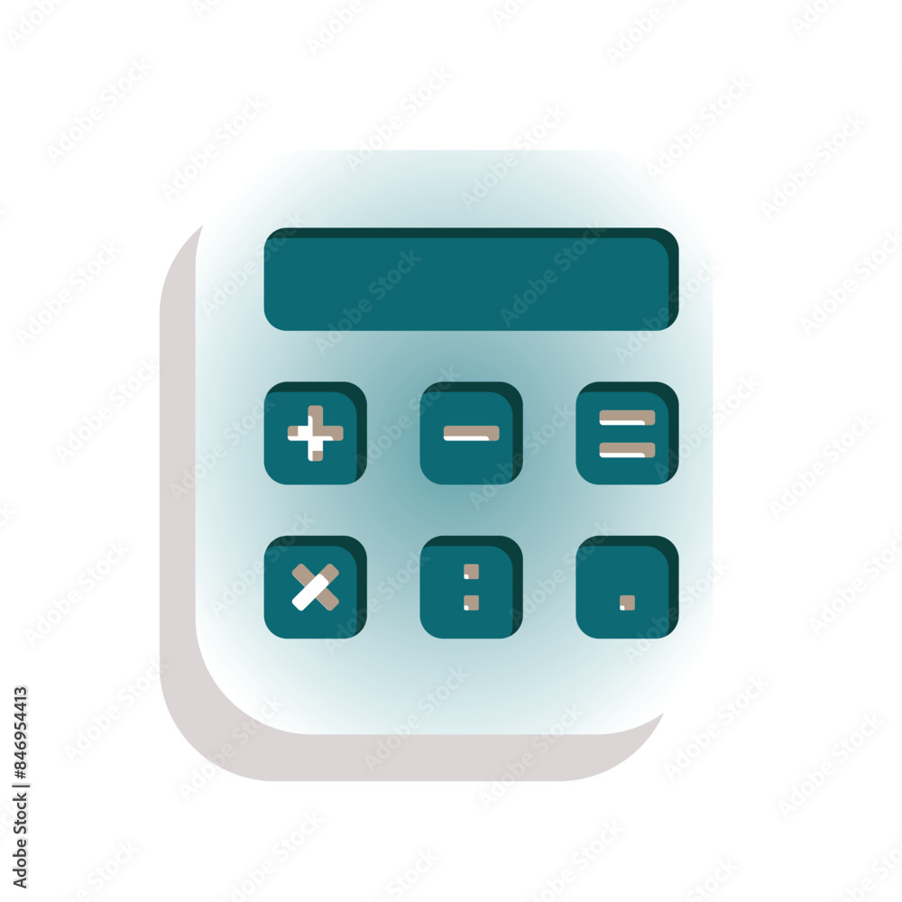 calculator hd icon. flat modern design style. suitable for economics, finance, web, etc. design vector template calculator hd icon. flat modern design style. suitable for economics, finance, web, etc. design vector template