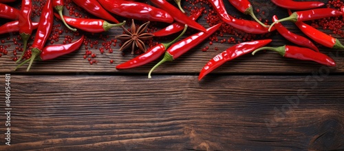 Assortment of vibrant red c...