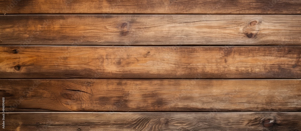 Detailed view of a wooden wall showing a brown stain finish texture. with copy space image. Place for adding text or design Detailed view of a wooden wall showing a brown stain finish texture. with copy space image. Place for adding text or design