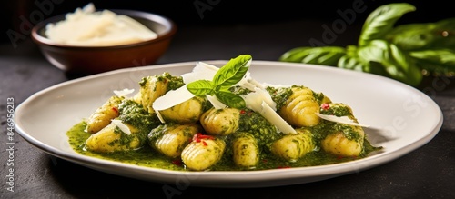 Broccoli and cheese served ...