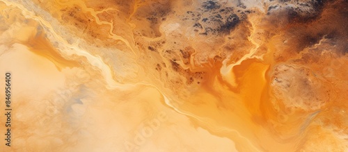 Close-up view of a artwork ...