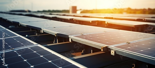 Solar panels on a residenti...