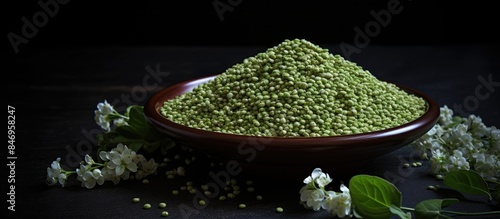Close-up view of a bowl fil...