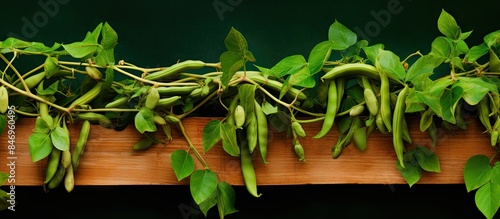 Close-up view of lush green...
