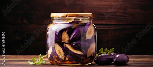 Glass jar containing assort...