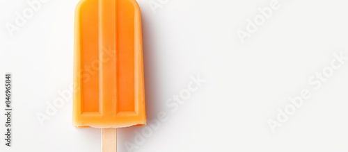 Orange popsicle with vibran...