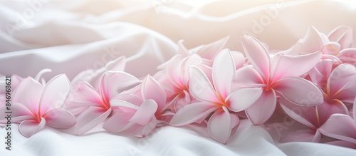 Pink Frangipani flowers del...