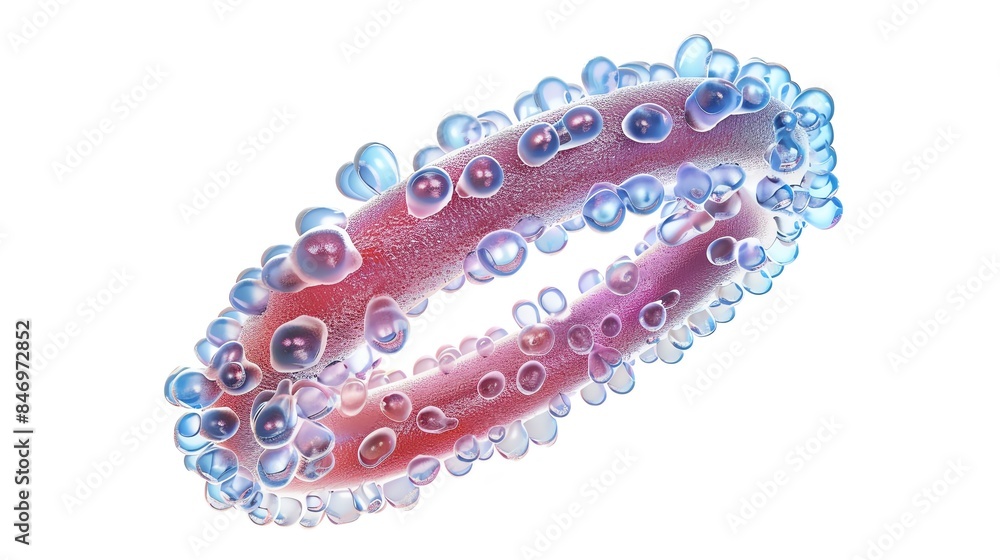 Microscopic view of a single diatom with intricate cell structure, showcasing beautiful and complex shapes. Microscopic view of a single diatom with intricate cell structure, showcasing beautiful and complex shapes.