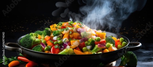 Pot filled with assorted fr...