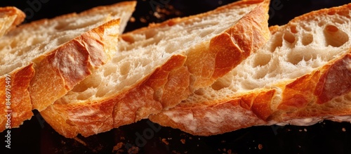 Close-up view of a bread lo...