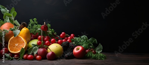 Assorted fruits and vegetab...