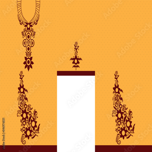 Print the process of planning and producing a fabric's appearance and structure.