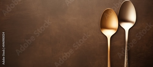 Close-up of a pair of spoon...