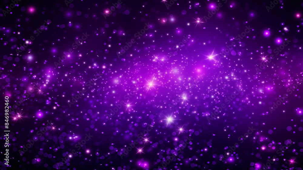 Fototapeta premium abstract bokeh background with light color purple particle