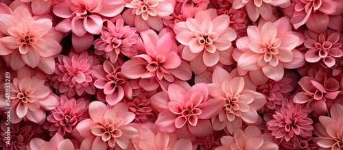 Grouping of elegant pink fl...