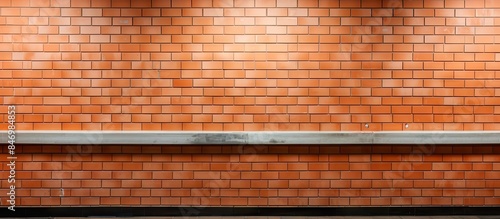 Bench inside a public restr...