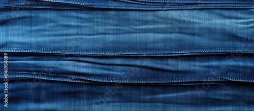 Various shades of blue deni...