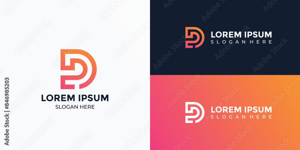 Monogram Letter D Logo Icon Design Monogram Letter D Logo Icon Design