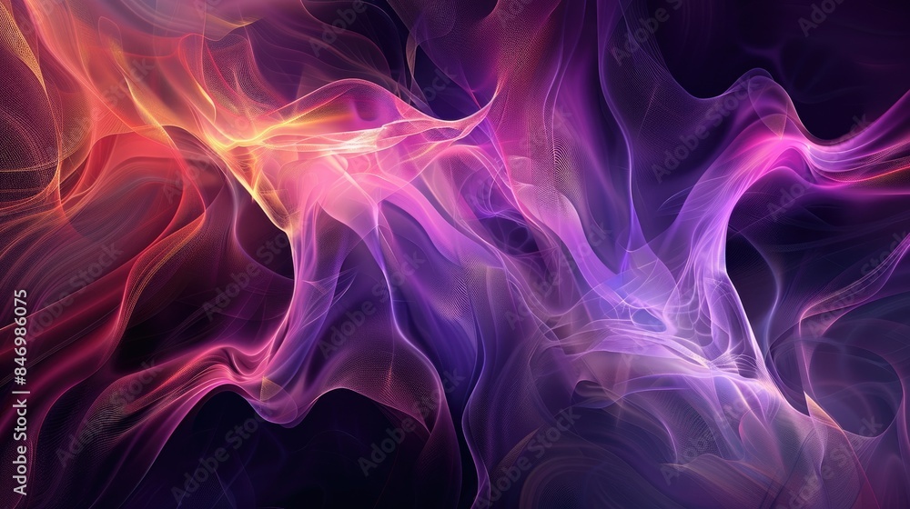 Abstract digital design with a purple background Abstract digital design with a purple background
