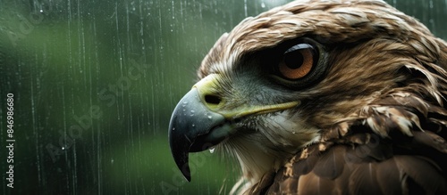 Raptor hunting birds seen t...