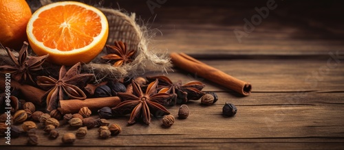 Oranges, cinnamon, anise, a...
