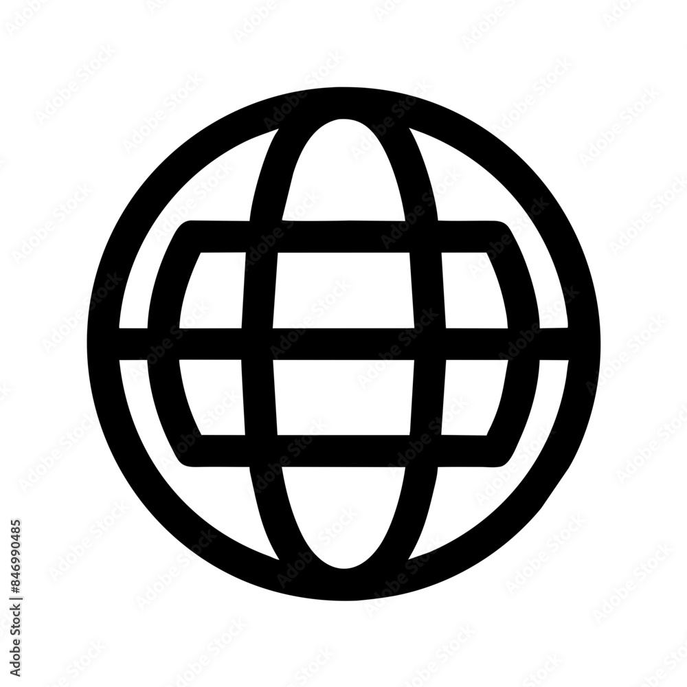internet online web network as a simple single colored silhouette icon logo vector illustration internet online web network as a simple single colored silhouette icon logo vector illustration