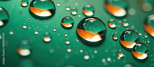 Close-up of a green texture...
