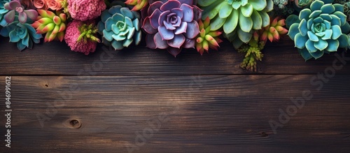 Assortment of vibrant succu...