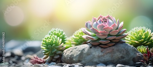 Sempervivum succulent plant...