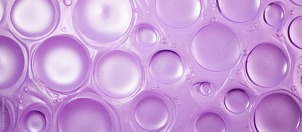 Circular design of violet lilac paint on a metallic surface creates a textured backdrop. with copy space image. Place for adding text or design Circular design of violet lilac paint on a metallic surface creates a textured backdrop. with copy space image. Place for adding text or design