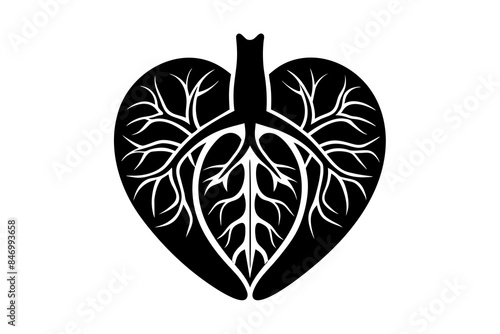 organ donation day logo type vector illustration