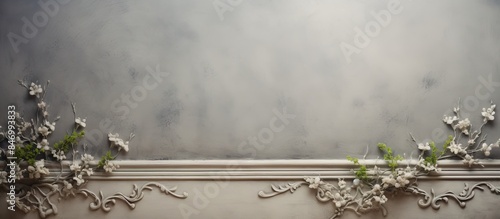 Plant emerging from a detai...