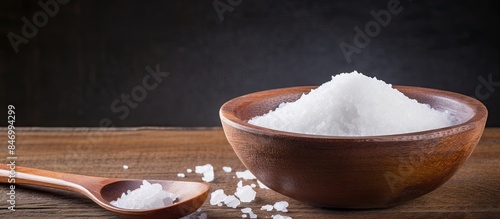 Wooden bowl containing a sp...
