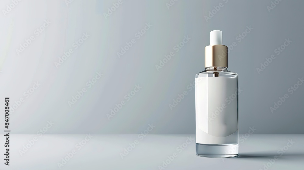 High resolution image of cosmetic bottle High resolution image of cosmetic bottle